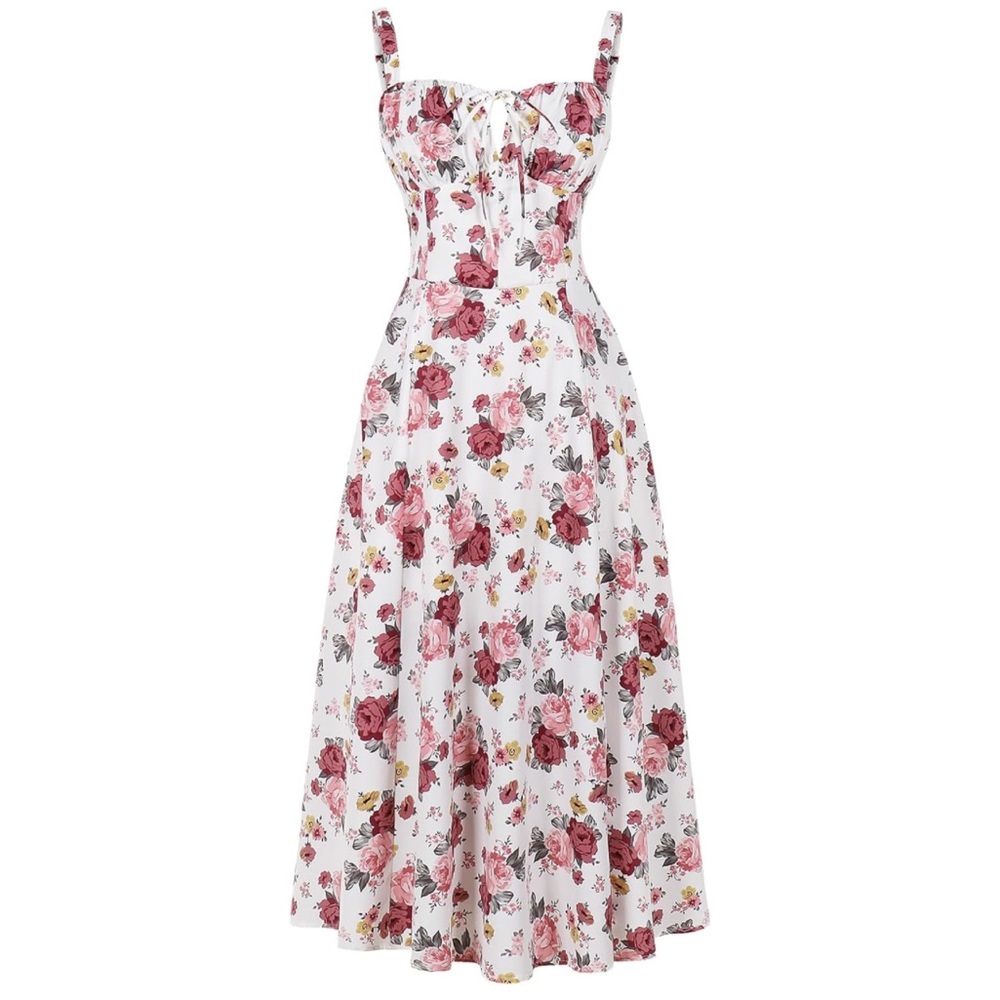 Women Floral Corset Dress